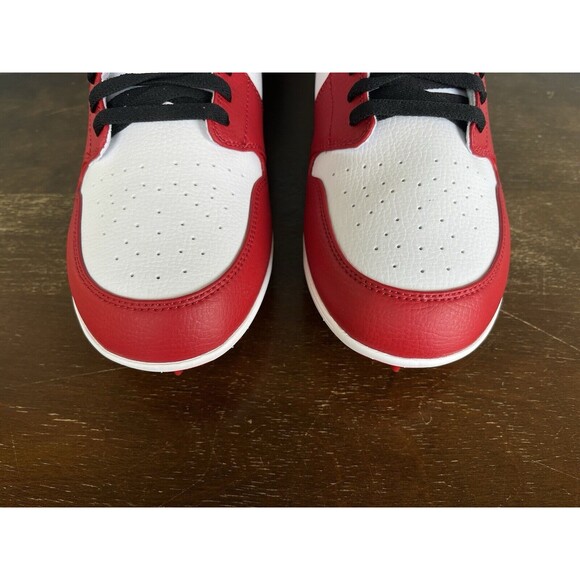 Air Jordan 1 Mid Alpha Menace "Chicago" Football Cleats Men’s Size 13 FJ6805-106 - Picture 7 of 11